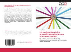 Capa do livro de La evaluación de los aprendizajes desde una nueva normativa 