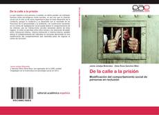 Capa do livro de De la calle a la prisión 