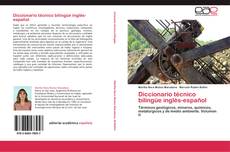 Copertina di Diccionario técnico bilingüe inglés-español