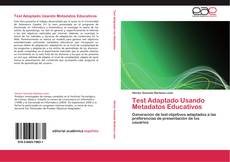 Portada del libro de Test Adaptado Usando Metadatos Educativos