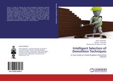 Buchcover von Intelligent Selection of Demolition Techniques