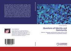 Capa do livro de Questions of Identity and Community 