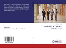 Leadership in Canada: kitap kapağı