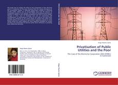 Capa do livro de Privatisation of Public Utilities and the Poor 