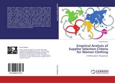 Copertina di Empirical Analysis of Supplier Selection Criteria for Women Clothing