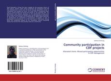 Couverture de Community participation in CDF projects
