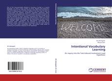 Buchcover von Intentional Vocabulary Learning