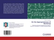Bookcover of On the Appropriateness of Bootstrap
