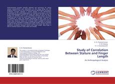 Couverture de Study of Correlation Between Stature and Finger Length