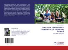 Capa do livro de Evaluation of Geospatial Distribution of Secondary Schools 