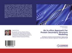 Buchcover von An In-silico Approach For Protein Secondary Structure Modeling