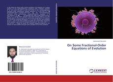 Bookcover of On Some Fractional-Order Equations of Evolution