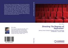 Buchcover von Directing "Six Degrees of Separation"