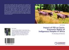 Copertina di Impact of FDI on Socio-Economic Rights of Indigenous Peoples in Africa