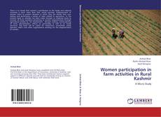 Buchcover von Women participation in farm activities in Rural Kashmir