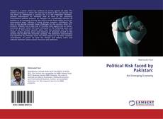 Capa do livro de Political Risk faced by Pakistan: 