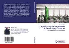 Couverture de Organisational Commitment in Developing Countries