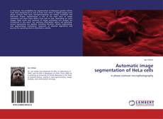 Buchcover von Automatic image segmentation of HeLa cells