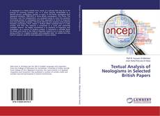 Buchcover von Textual Analysis of Neologisms in Selected British Papers