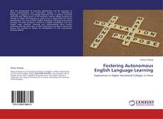 Обложка Fostering Autonomous English Language Learning
