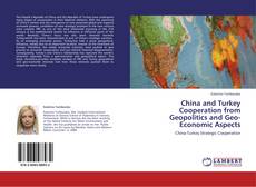 Buchcover von China and Turkey Cooperation from Geopolitics and Geo-Economic Aspects