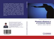 Bookcover of Мнимая оборона в уголовном праве