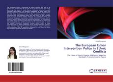 Bookcover of The European Union Intervention Policy in Ethnic Conflicts