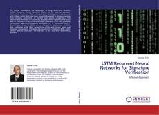 Portada del libro de LSTM Recurrent Neural Networks for Signature Verification