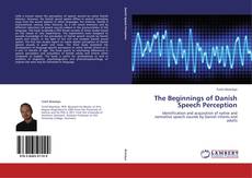Capa do livro de The Beginnings of Danish Speech Perception 