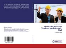 Capa do livro de Access and Equity of Disadvantaged Group in TEVT 