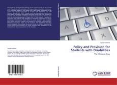 Policy and Provision for Students with Disabilities kitap kapağı
