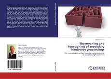 The meaning and functioning of secondary insolvency proceedings的封面