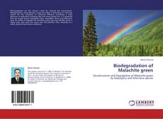 Обложка Biodegradation of Malachite green