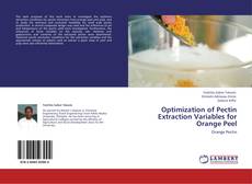 Capa do livro de Optimization of Pectin Extraction Variables for Orange Peel 