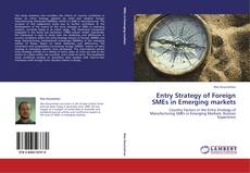 Buchcover von Entry Strategy of Foreign SMEs in Emerging markets