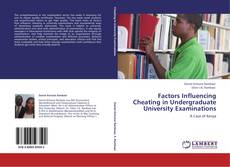 Portada del libro de Factors Influencing Cheating in Undergraduate University Examinations