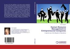 Couverture de Human Resource Management in Entrepreneurial Companies