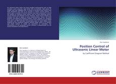 Copertina di Position Control of Ultrasonic Linear Motor