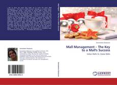 Mall Management – The Key to a Mall's Success kitap kapağı