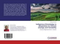 Portada del libro de Indigenous Knowledge in Adaptation to Climate Change and Variability