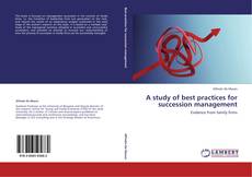 A study of best practices for succession management的封面