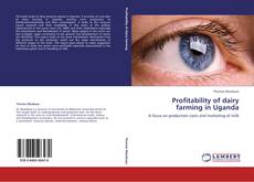 Capa do livro de Profitability of dairy farming in Uganda 