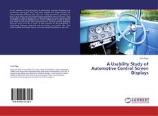 Portada del libro de A Usability Study of Automotive Control Screen Displays