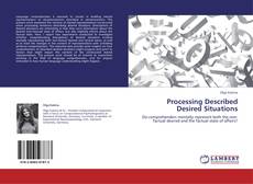Processing Described Desired Situations kitap kapağı
