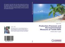 Capa do livro de Production Processes and the Environmental Measures of Textile Mills 