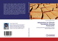 Adaptation to Climate Variability Among Pastoralist: kitap kapağı