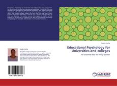 Couverture de Educational Psychology for Universities and colleges