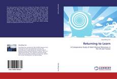 Bookcover of Returning to Learn