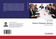 Couverture de Didactic Pedagogic Glossary