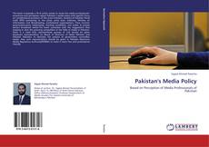 Bookcover of Pakistan's Media Policy